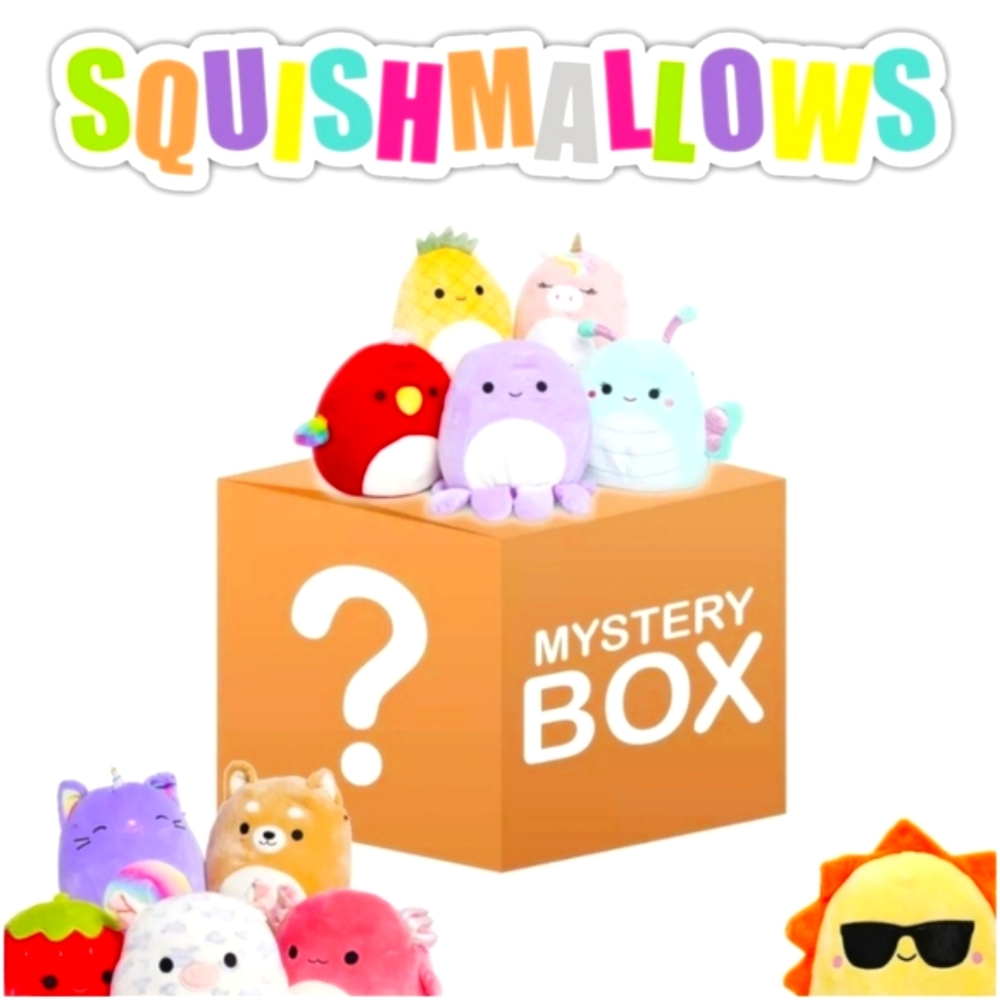 NWT Squishmallows Mystery Box! (3 Plushies) - Picture 1 of 1